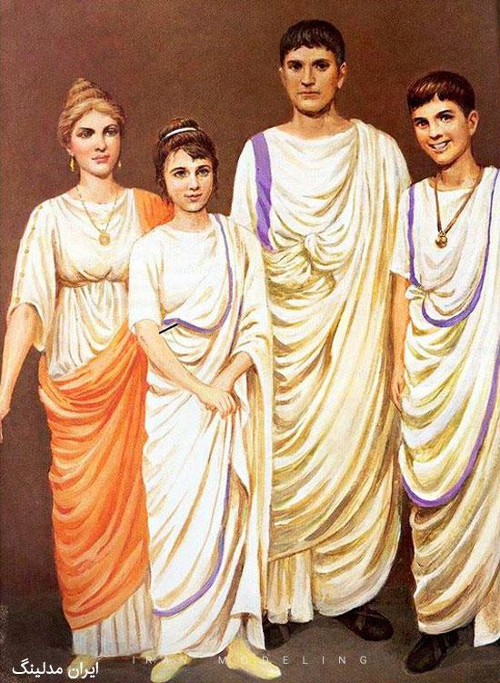 لباس رومیان در تاریخ مد