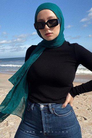 جدید ترین روش های بستن شال و روسری که مناسب تمام شکل های صورت می باشد نحوه و روش بستن روسری برای تمام صورت ها ایران مدلینگ