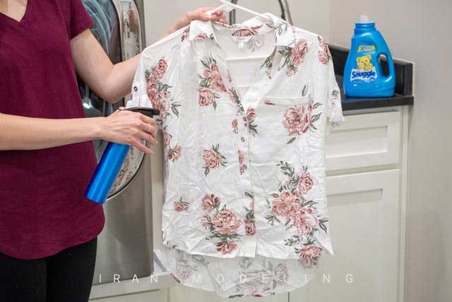 ۶ روش کاربردی برای صاف کردن لباس بدون استفاده از اتو