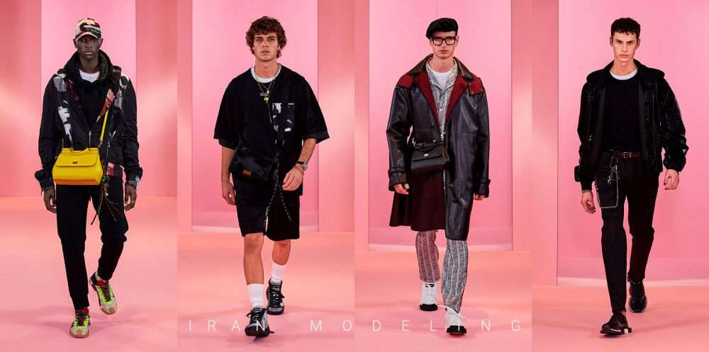 لباس‌های خیابانی مردانه دولچه گابانا به‌صورت دیجیتال نمایش داده شد