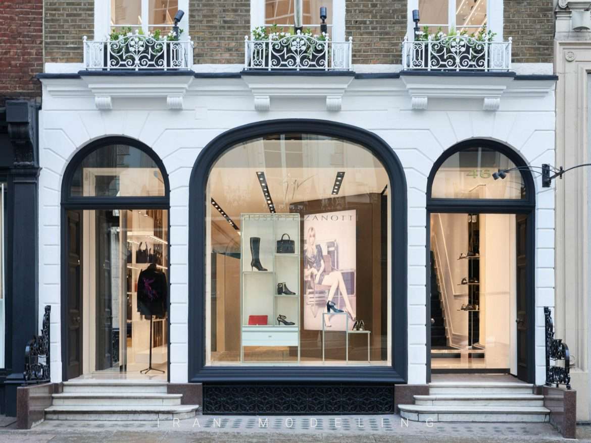 جوزپه زانوتی با ایده ای جدید، فروشگاه خود را در شانگهای افتتاح کرد