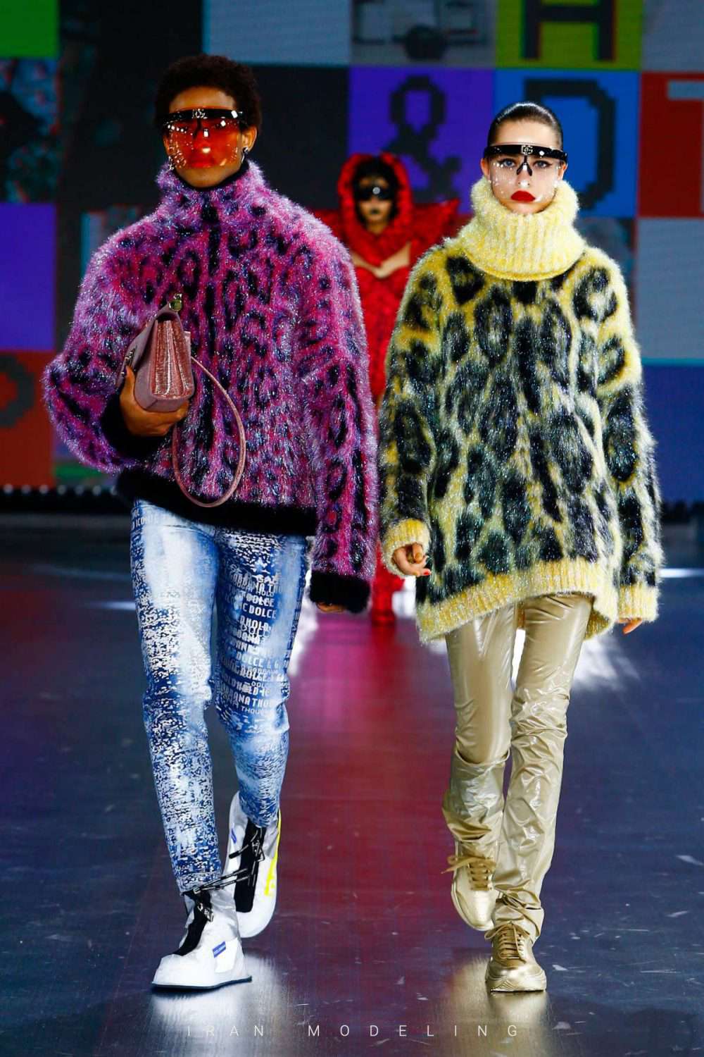 نمایش مد زنان در زمستان 21 دولچه گابانا Dolce & Gabbana