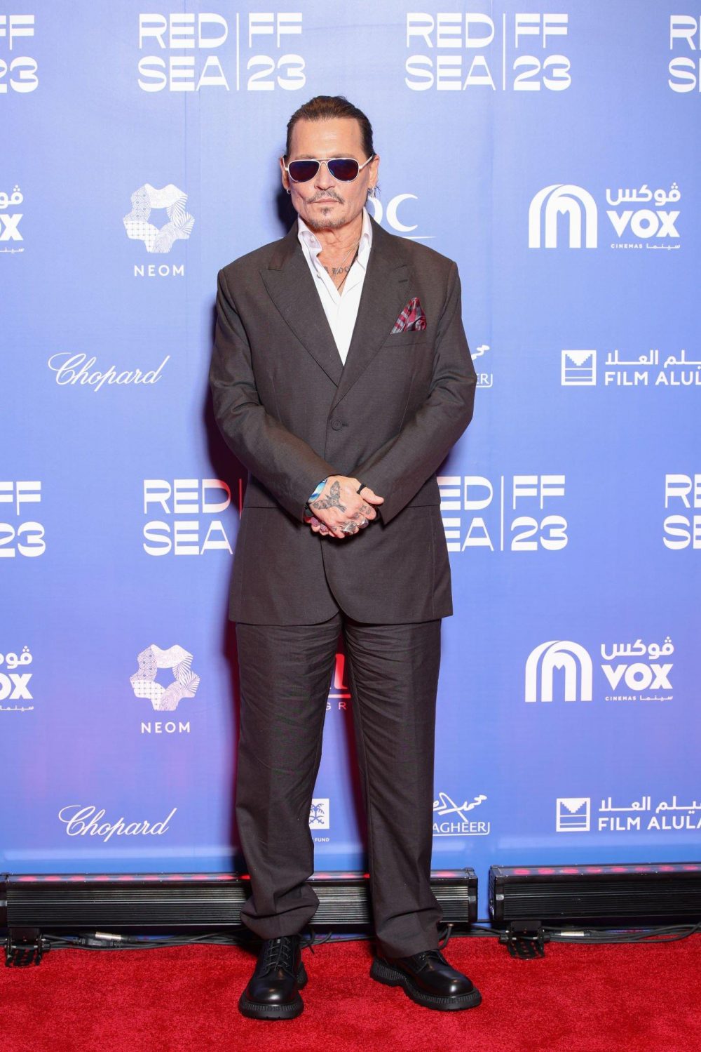 دومین حضور جانی دپ در جشنواره فیلم دریای سرخ جده عربستان
