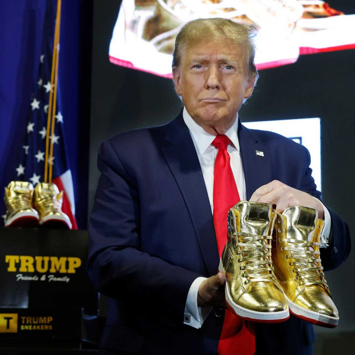 برند کفش ترامپ